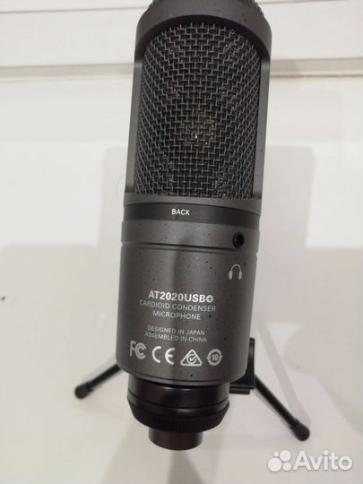 Микрофон Audio-technica AT2020USB+