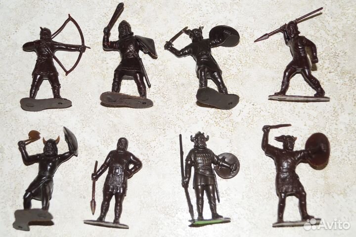 Солдатики СССР викинги Дзи