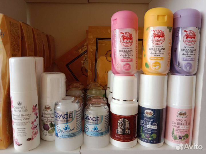 Дезодорант и охлаждающий тальк из Таиланда