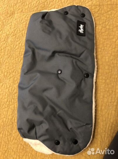 Муфта из овчины на коляску