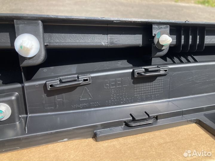 Накладка порога левая geely coolray 6600125099