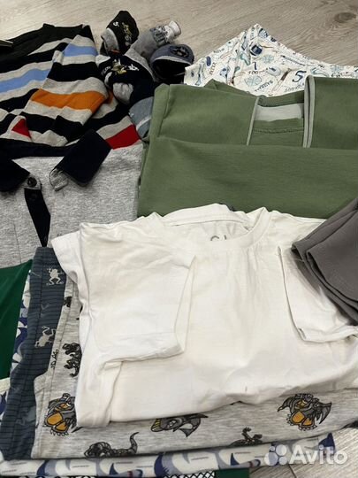 Вещи пакетом на мальчика 92 110