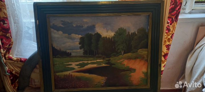 Картина маслом на дереве, СССР