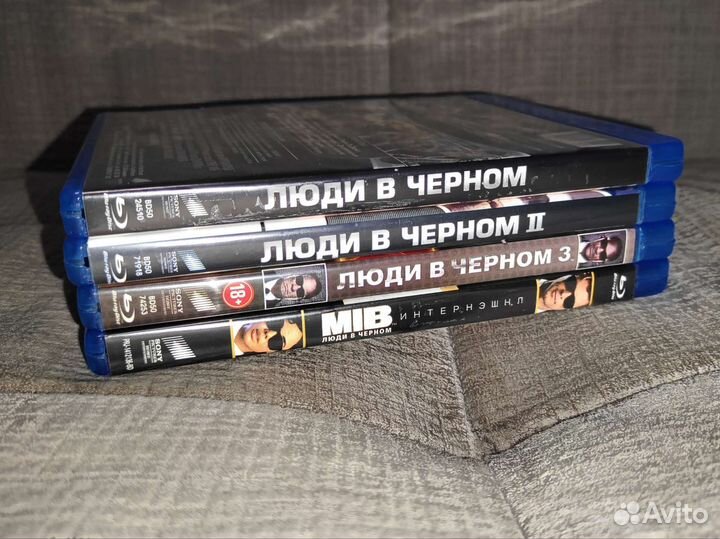 Люди в чёрном. 4 фильма (4 Blu-ray)