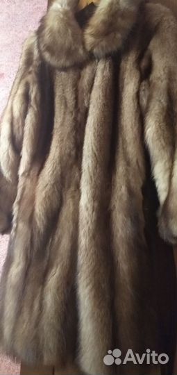 Шуба канадский соболь