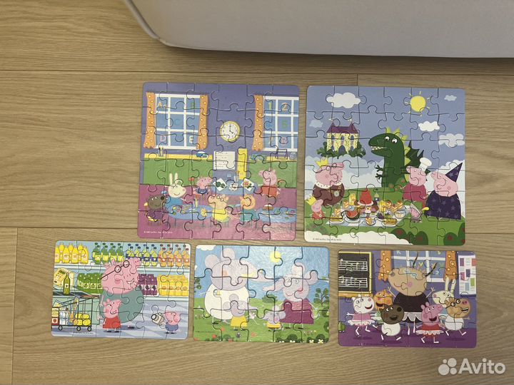 Пазлы 21 набор