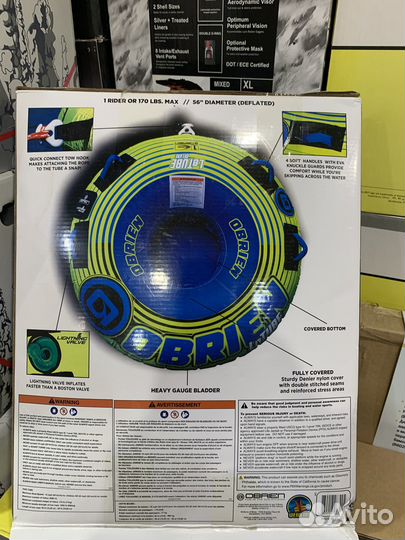 Водный баллон ватрушка тюбинг Obrien