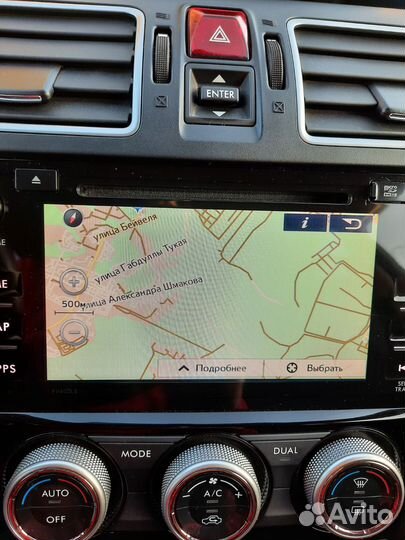 Навигация Subaru forester 4