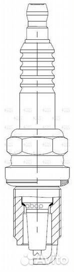 Свеча зажигания StartVolt VSP 0114 LADA Vesta 1