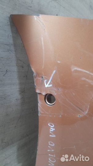 Бампер передний под парктроники и омыватели Volvo