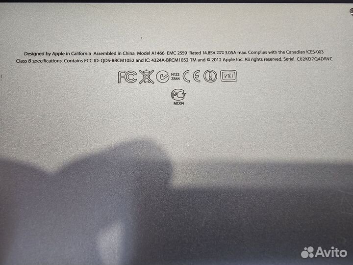 Apple MacBook Air 13 (2012)