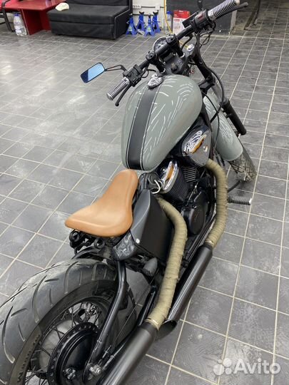 Боббер кастом Honda Steed