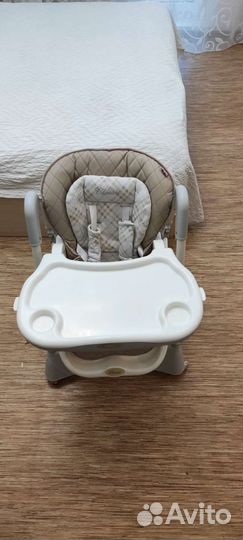 Стул для кормления happy baby william beige