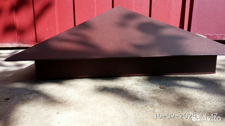 Колпаки на забор. Гибка металла любой сложности