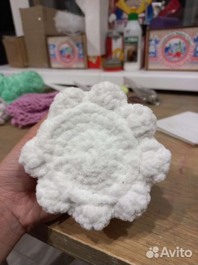 Вязаные игрушки ручной работы