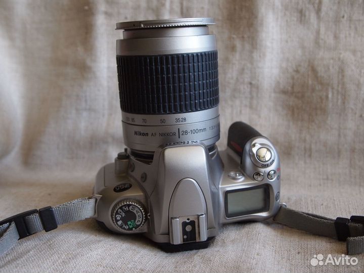 Пленочный фотоаппарат Nikon F55 + Nikkor 28-100mm