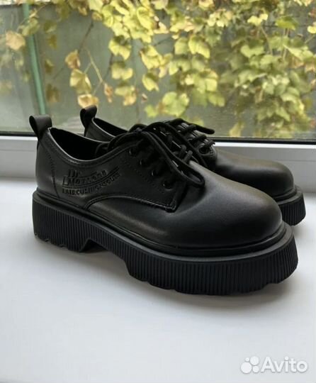 Ботинки туфли женские новые весна