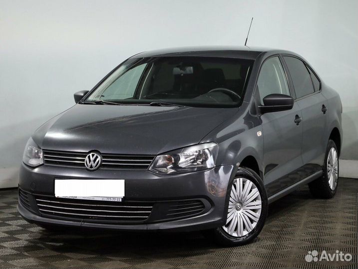 Бампер задний Фольксваген Поло 2011-2015