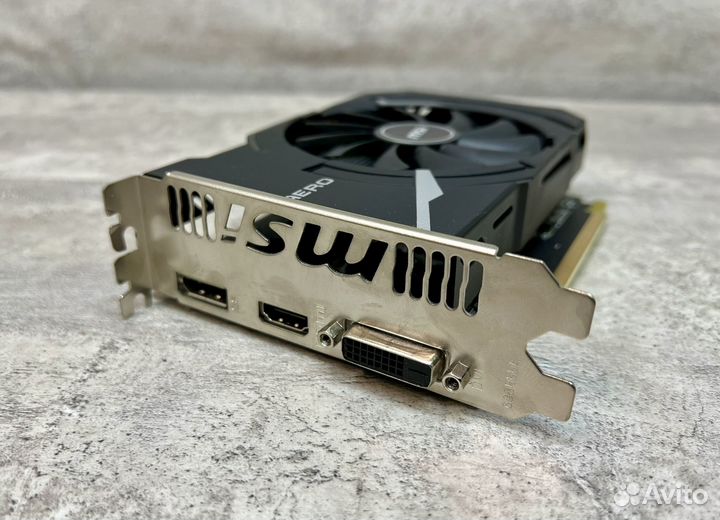 Видеокарта MSI RX 550 2Gb как новая