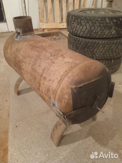 Печь буржуйка для гаража