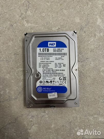Жесткий диск Western Digital 1TB