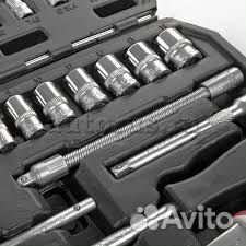 Набор инструментов (46 предм.) 6-гр. 1/4 Arnezi