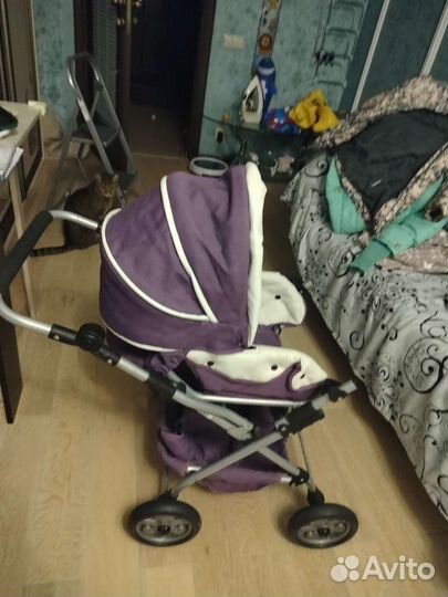 Коляска 2 в 1 tako для кукол