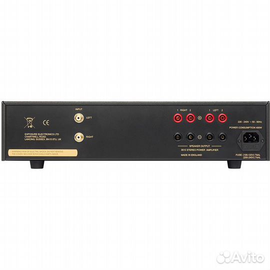 Усилитель мощности Exposure 3510 StereoAmp Black