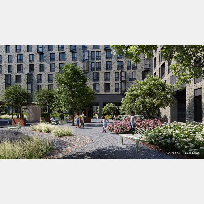 3-к. квартира, 90,7 м², 1/10 эт.