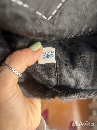 Шапка кепка мужская стриженная норка