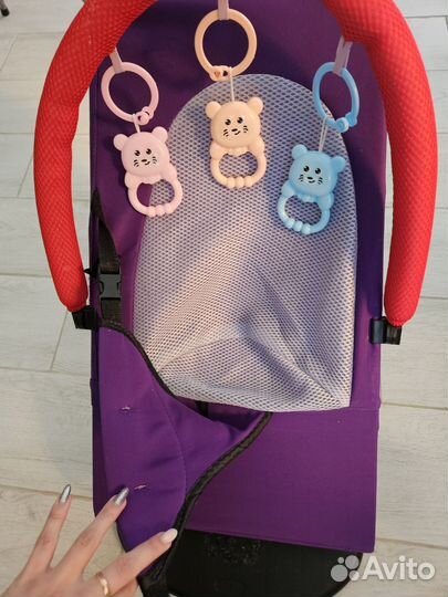 Шезлонг детский