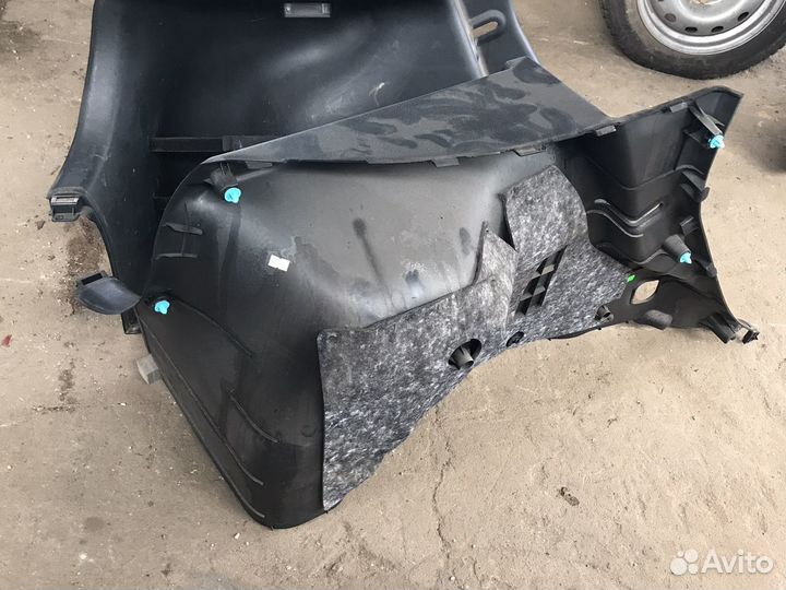 Обшивка багажника hyundai solaris хэтчбек