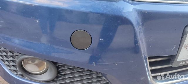 Заглушка крюка переднего бампера Opel Astra H