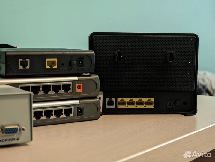 Модемы-маршрутизаторы/свитчи