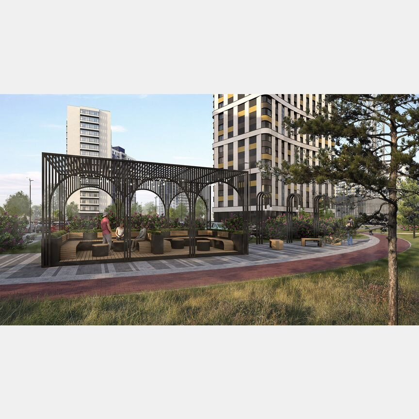 2-к. квартира, 45,3 м², 10/18 эт.