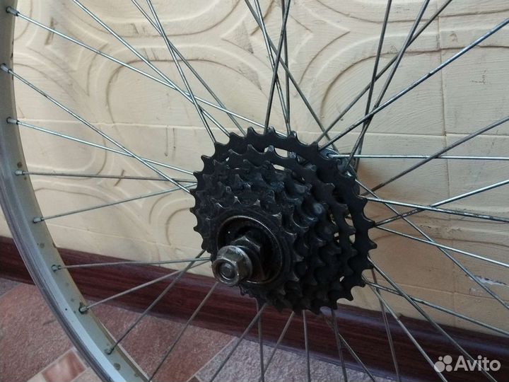 Колесо для велосипеда 24, заднее без восьмерки