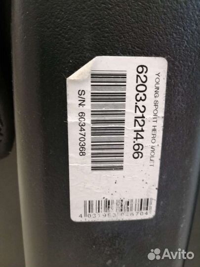 Автокресло Recaro young sport hero