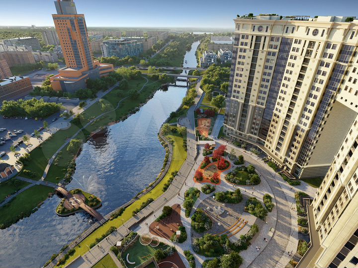 2-к. квартира, 80,3 м², 9/20 эт.