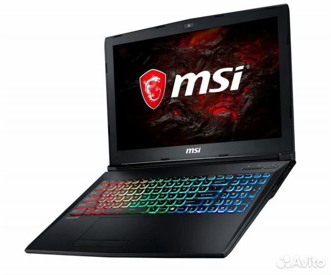 MSI 15.6 i7-7700HQ 4яд8пт GTX1050Ti/4 8Gb SSD+HDD