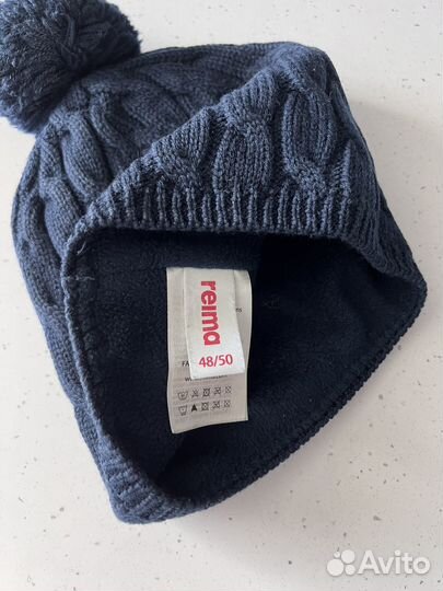 Шапка и варежки reima