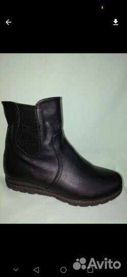 Ботинки демисезонные женские 42 размера