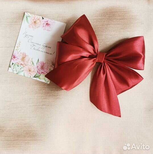 Бант ручной работы