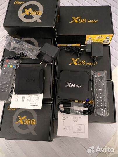 Smart tv приставка прошитая 2/16гб 4/32 X96 WiFi