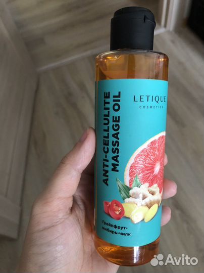 Антицеллюлитное масло Летик Letique