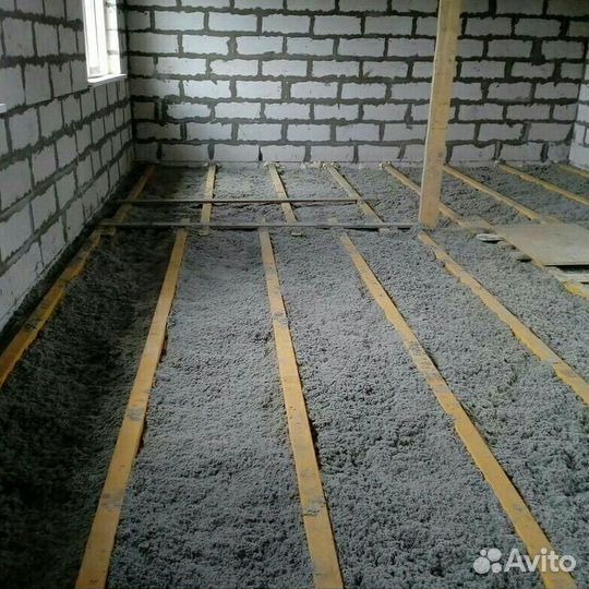 Утепление эковатой