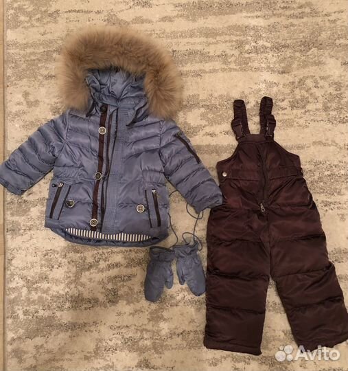 Зимний костюм для мальчика 80 - 86 р