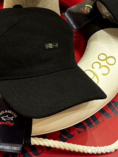 Paul&Shark Бейсболки Зима Шерсть Virgin+Флис M-XXL