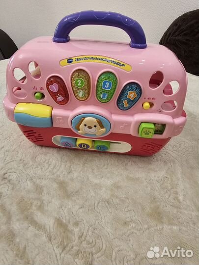 Развивающая игрушка fisher price переноска