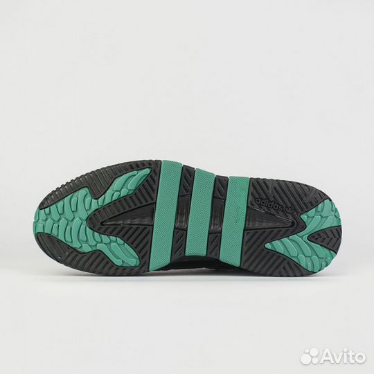 Кроссовки Adidas Niteball Black / Green Ftwr.new