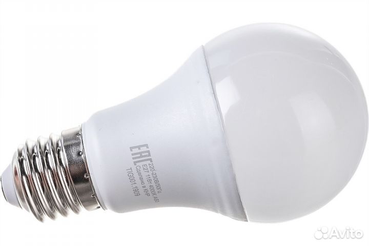 Лампа светодиодная LL-R-A60-11W-230-4K-E27